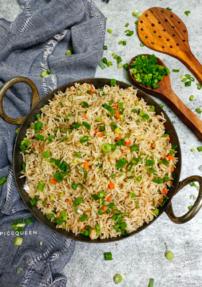 A picture of Vegetable Fried Rice.