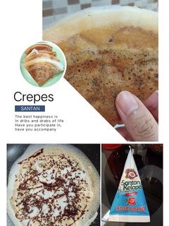 Foto resep Crepes Santan Teflon - Tanpa telur - Tanpa butter