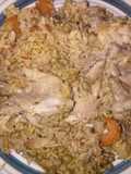Arroz con pollo sin aceite
