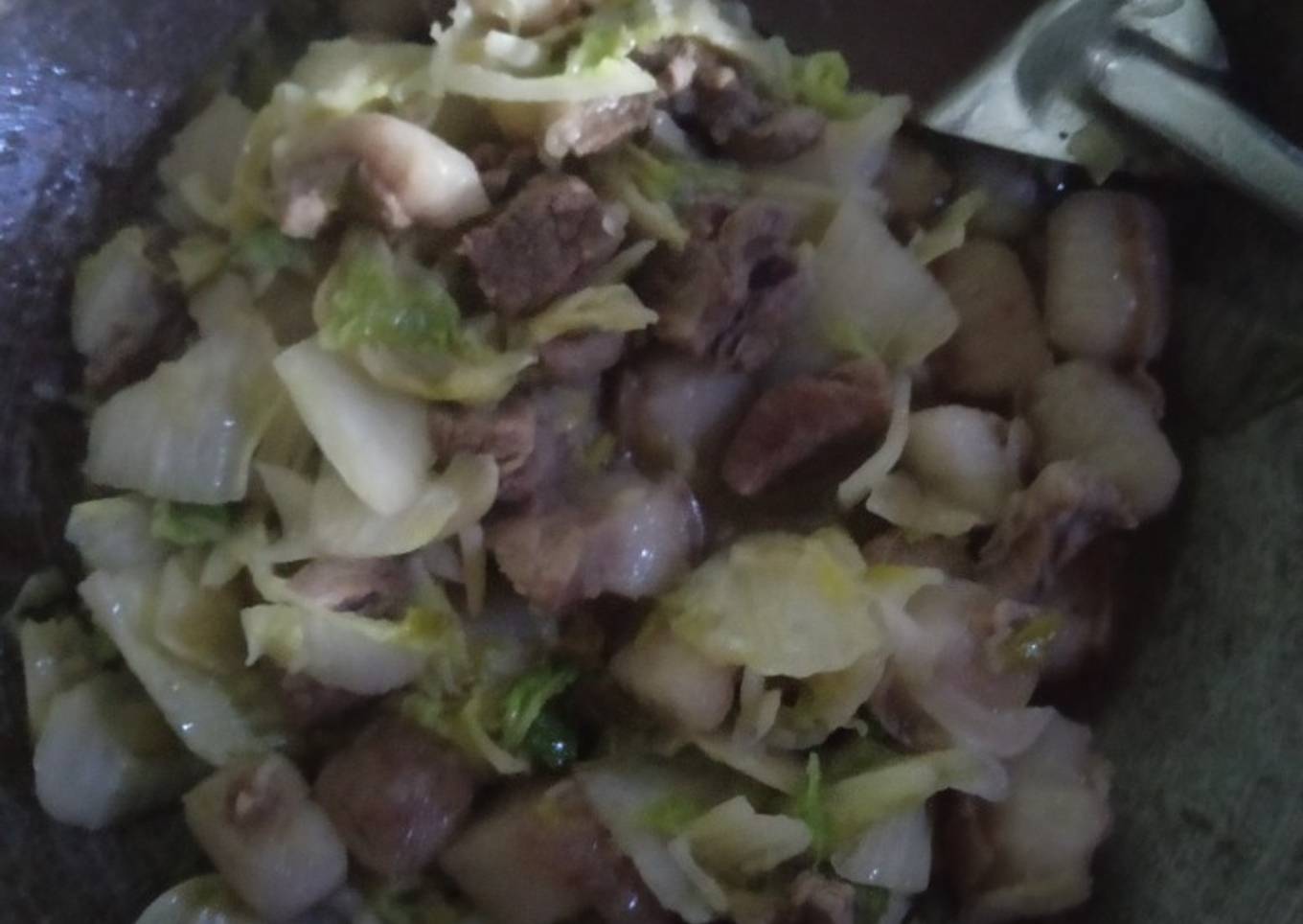 Tumis sawi putih b2