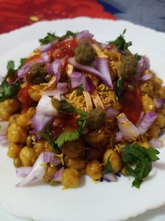 काबुली भेल(kabuli chana bhel recipe in hindi) रेसिपी मुख्य फोटो