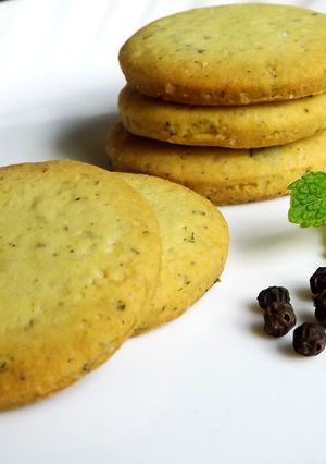 A picture of Mint Pepper Cookies.