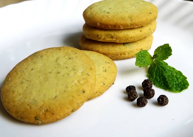 Mint Pepper Cookies