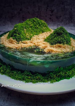 Foto resep Island Cake (tanpa loyang bongkar pasang)