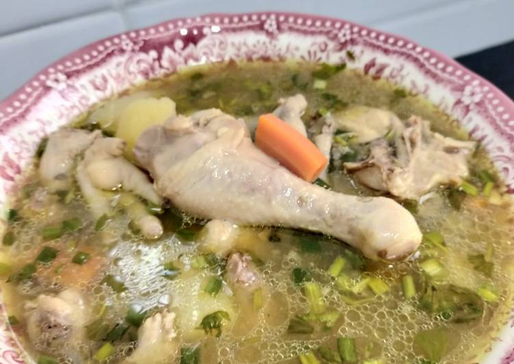 Cara Mudah Buat Sup Ayam yang Sedap