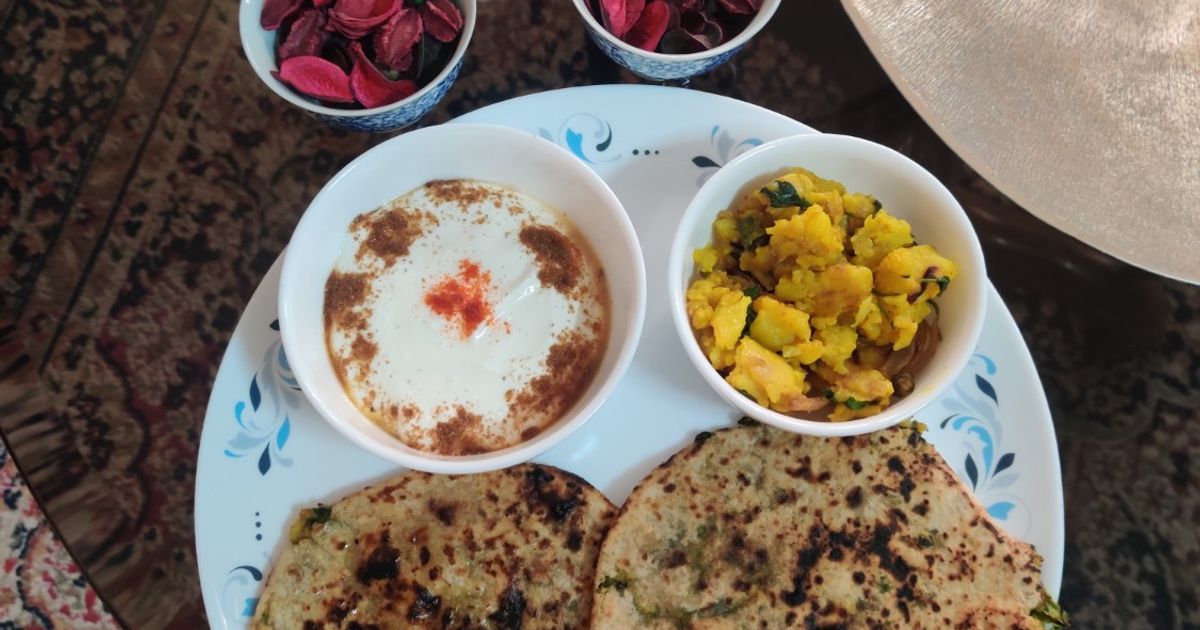 Multigrain Bathua Roti Recipe by rama - Cookpad