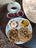 Multigrain bathua roti