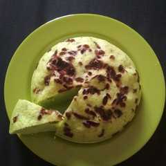 Bolu pandan tabur meses no mixer no pengembang রেসিপির প্রধান ছবি