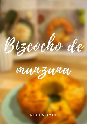 Una foto de Bizcocho de manzana con Thermomix