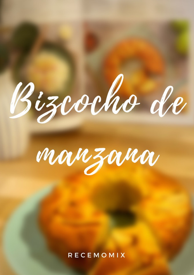 Una foto de Bizcocho de manzana con Thermomix