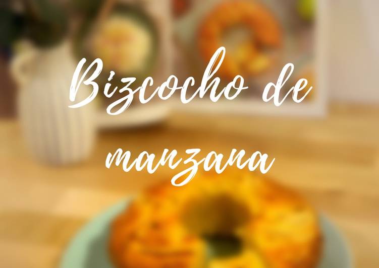 Bizcocho de manzana con Thermomix