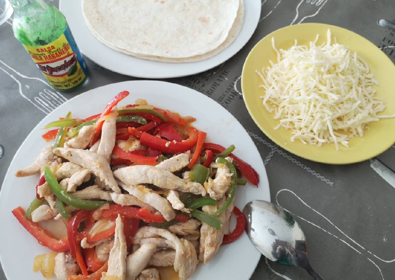 ¡Hoy tocan fajitas! 😋