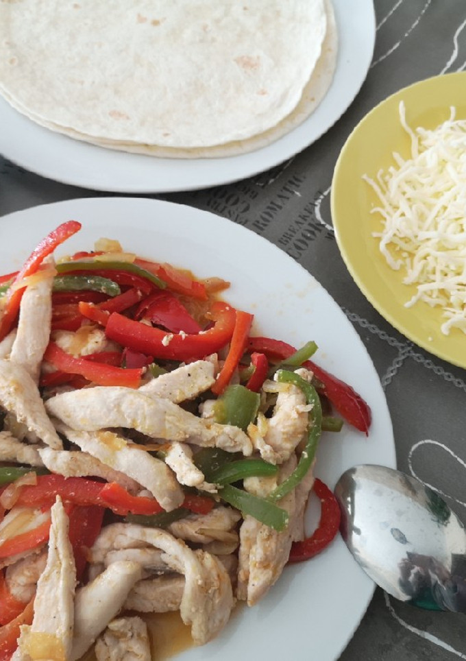 Una foto de ¡Hoy tocan fajitas! 😋