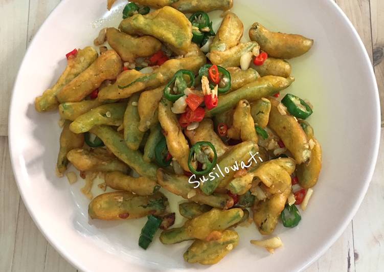 Resep Buncis Cabe Garam Anti Gagal