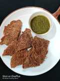 Singhara Ata Pancakes.