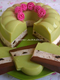 Foto resep Puding alpukat oreo coklat