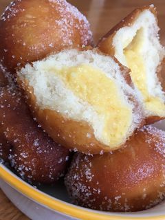Foto resep Donat Mini isi Custard