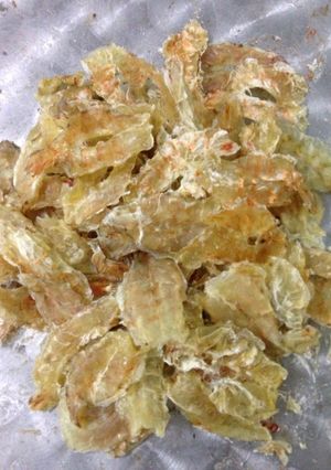 Hình của món Tôm Phơi Khô Nắng Miền Trung.