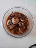 Tumis Sotong Terong Pedas
