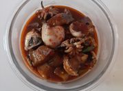 Gambar sotong tumis pedas