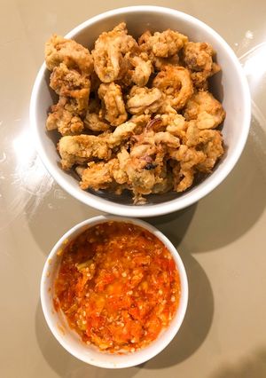 Foto resep Cumi Goreng Tepung Sambel Korek