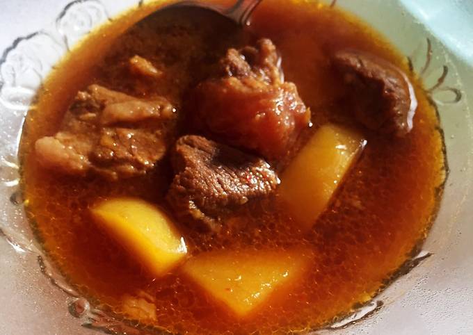 Semur Daging Kuah