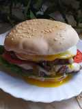 Hamburguesa Con Doble Hamburguesa De Carne