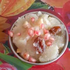રવા નો શીરો (Rava Sheera Recipe In Gujarati) রেসিপির প্রধান ছবি