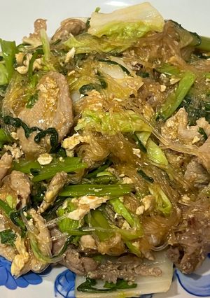รูปของ สุกี้แห้งหมูผสมวัว