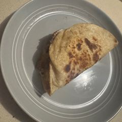 A picture of Breakfast taco.