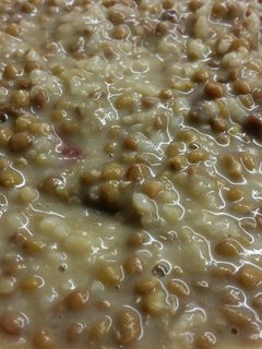 Una foto de Lentejas con arroz