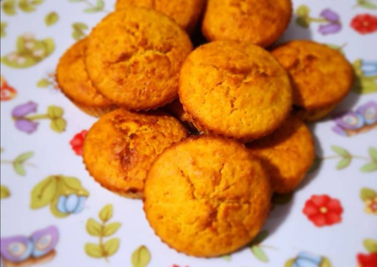 Simple Way to Prepare Veloce Muffin di carote e limone (senza latte)