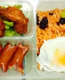 ข้าวผัดอเมริกัน for kid