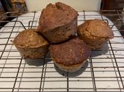 A picture of flax seed muffins