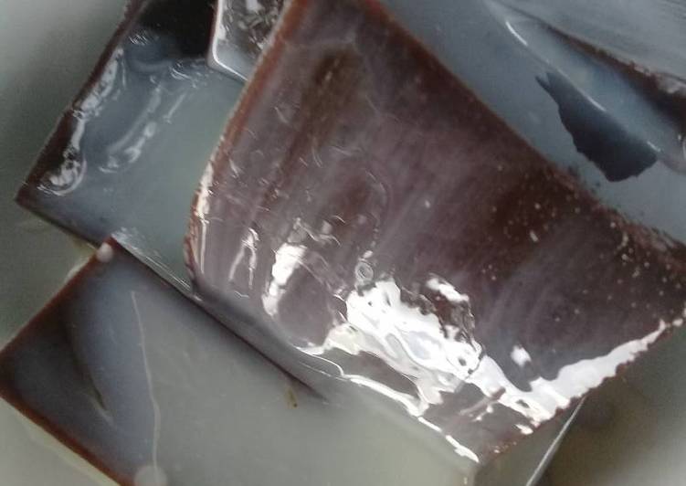 Puding coklat simpel