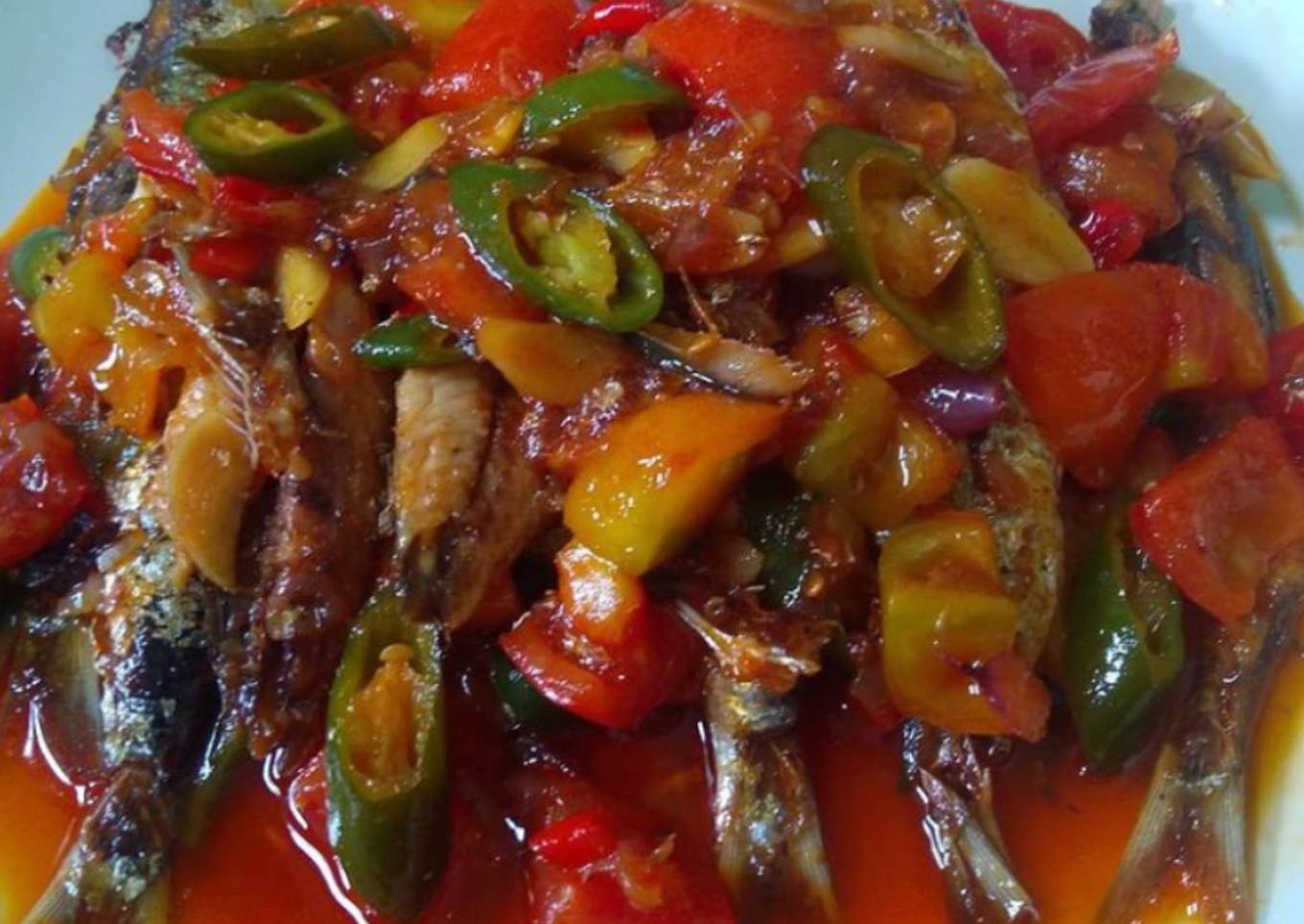 Tumis ikan kembung