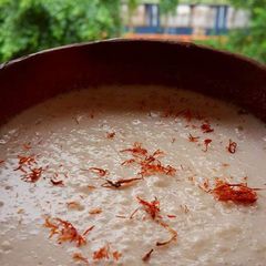 A picture of Mishti Doi kesari.
