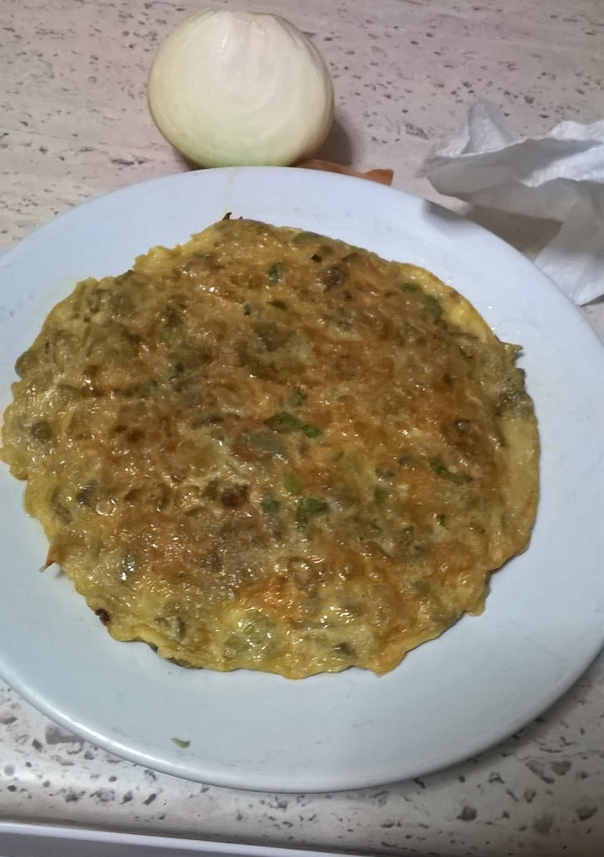 Una foto de Tortilla de habas