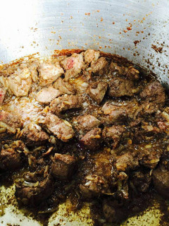 A picture of Fried liver.