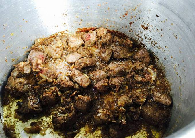 Fried liver