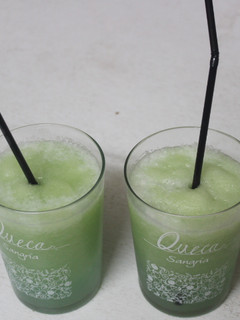 Una foto de Batido de melón con menta