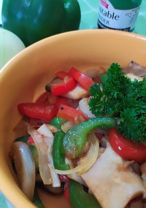 Foto resep Sautee king oyster mushroom