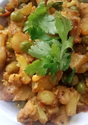 A picture of Cauliflower peas.