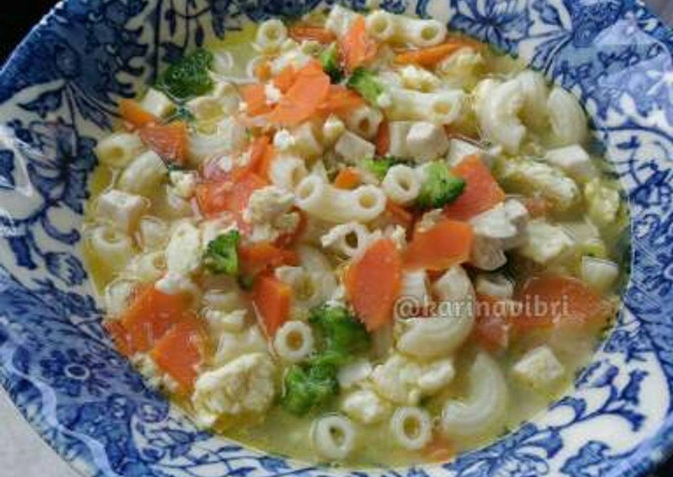 Soup Macaroni Sayur (Mpasi - 1y+)