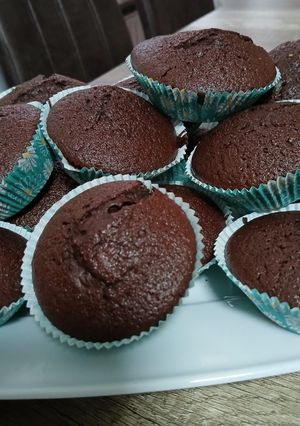Φωτογραφία της συνταγής Muffins σοκολάτας με κεφίρ