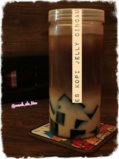 Foto resep Es Kopi Jelly Cincau