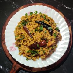 A picture of GREEN MOONG DAL KHICHDI with VEGGIES...