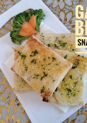 Foto resep Snack mpasi "garlic bread"