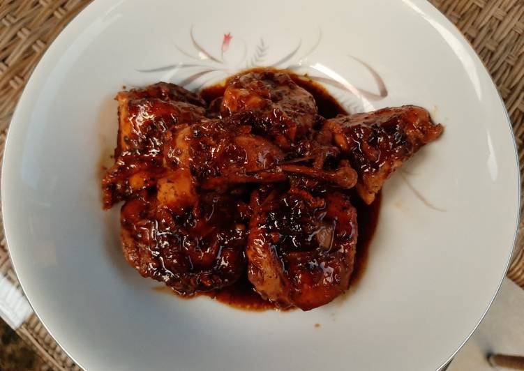 Cara memasak Instant Pot Brown Sugar Garlic Chicken gurih