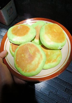 Foto resep Roti pandan teflon